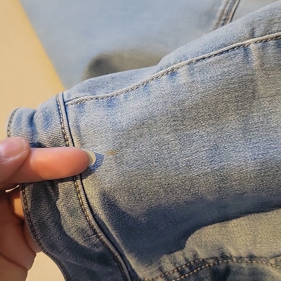 Free People Float on Flare Jeans Light Wash 26 Boho Western Rodeo High Waist - Picture 12 of 16